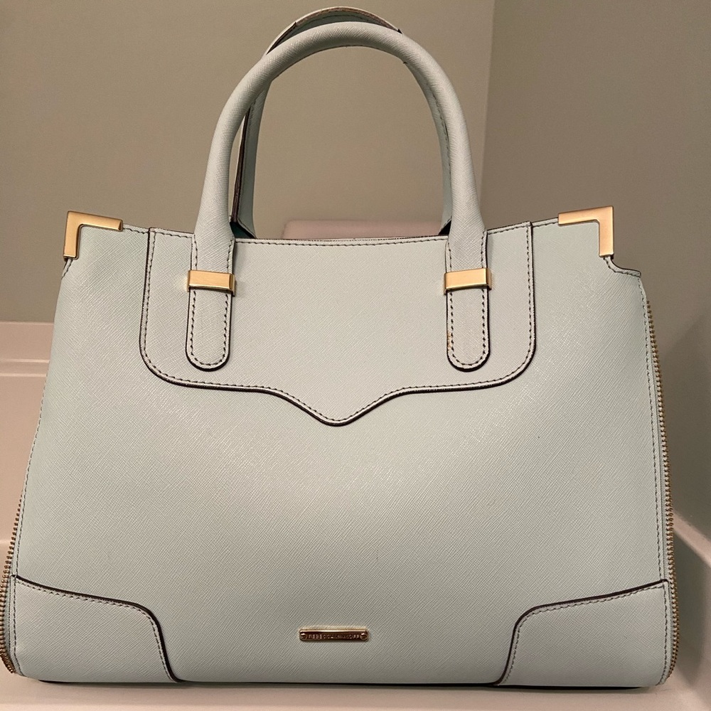 Blue Rebecca Minkoff purse - leather